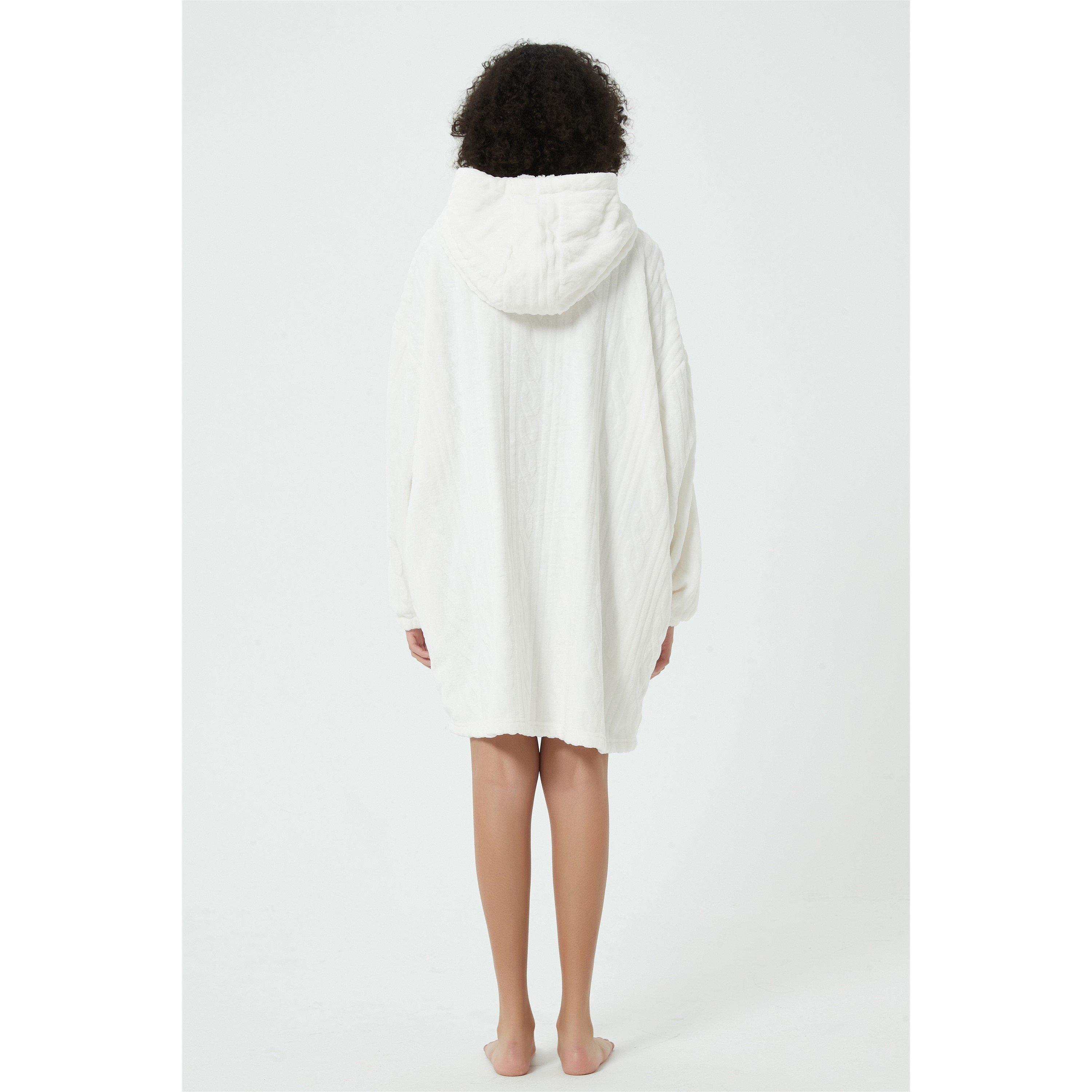 Linea Ladies Cable Snuggle Hoodie