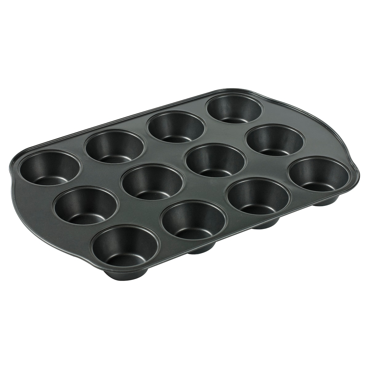 Funktion 12 holes Muffin mould Grey