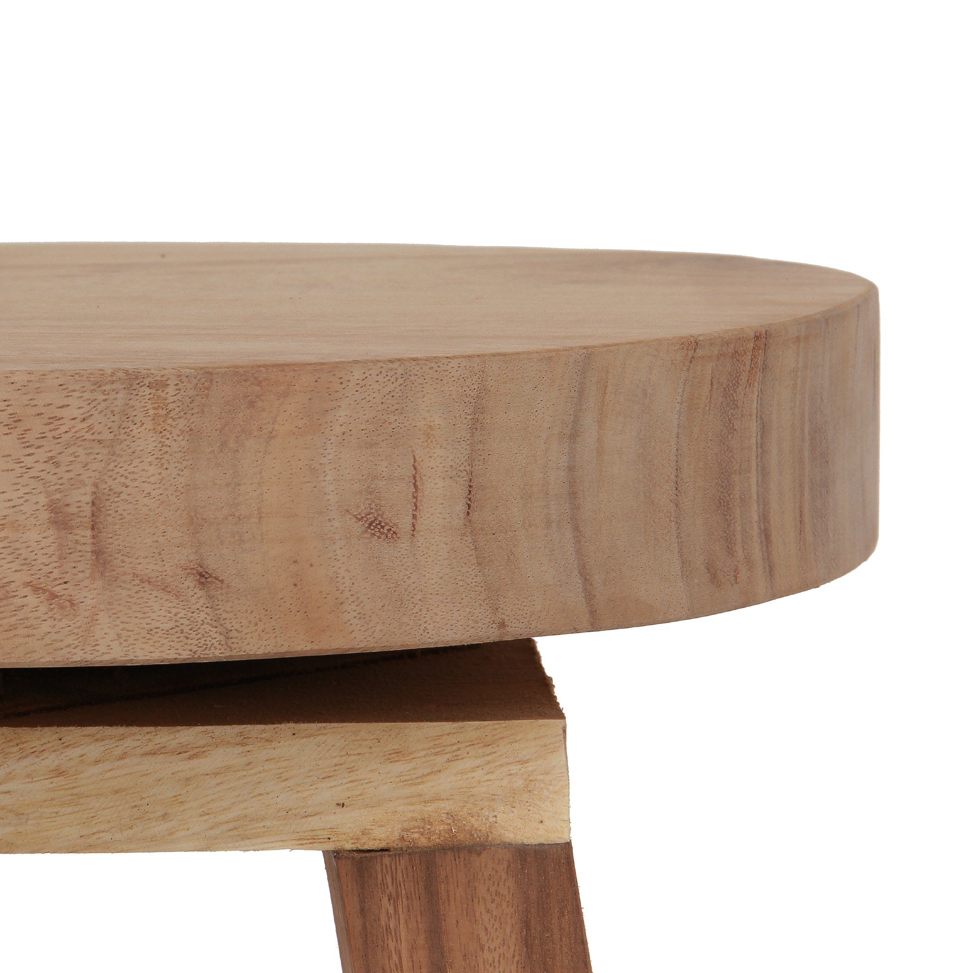 Barhocker 'Markham', natur, T 40 cm, B 40 cm, H 78 cm von fischer's lagerhaus
