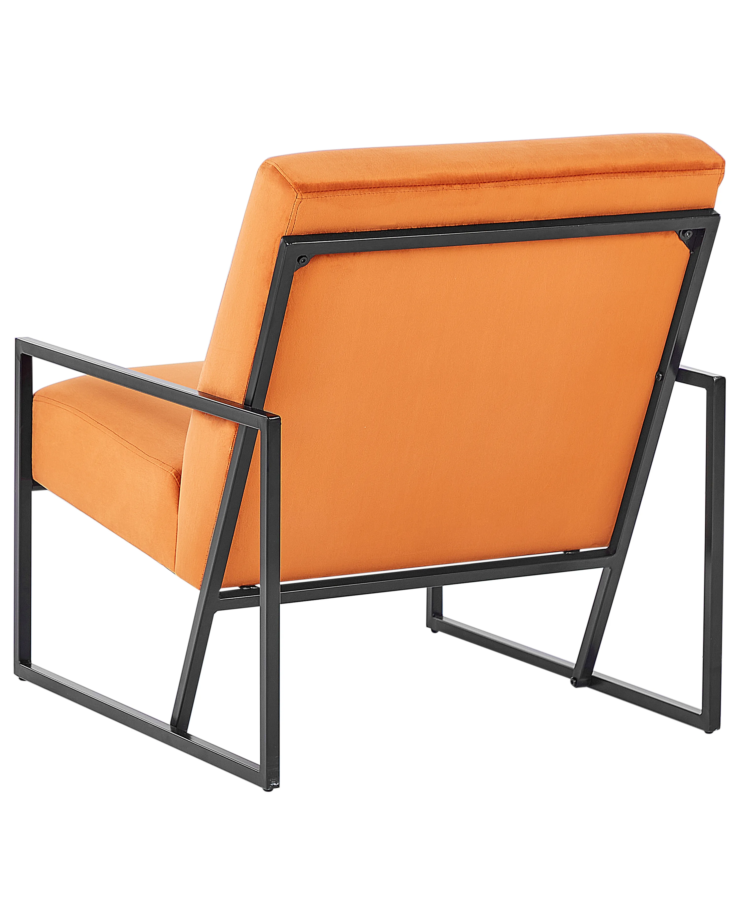 Fauteuil DELARY Fluweel Oranje
