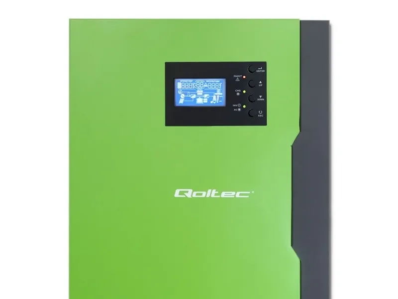 [OUTLET] - Qoltec 53886 Hybrid Solar Inverter Off-Grid 3,5kW | 100A | 24V | MPPT | Sinus
