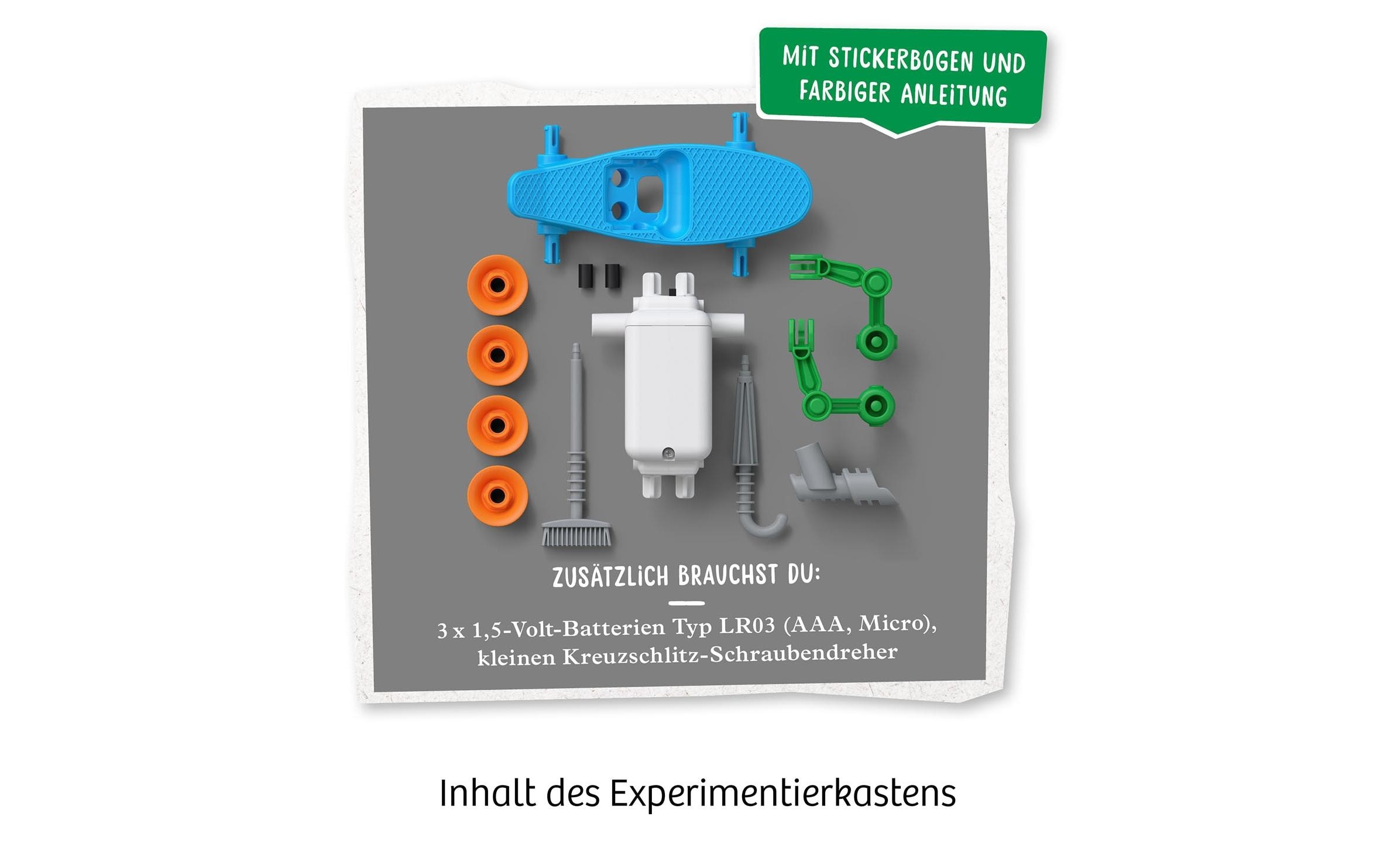 Experimentierkasten ReBotz: Duke der Skating-BotDie Robo-Gang zum Sammeln und Kombinieren