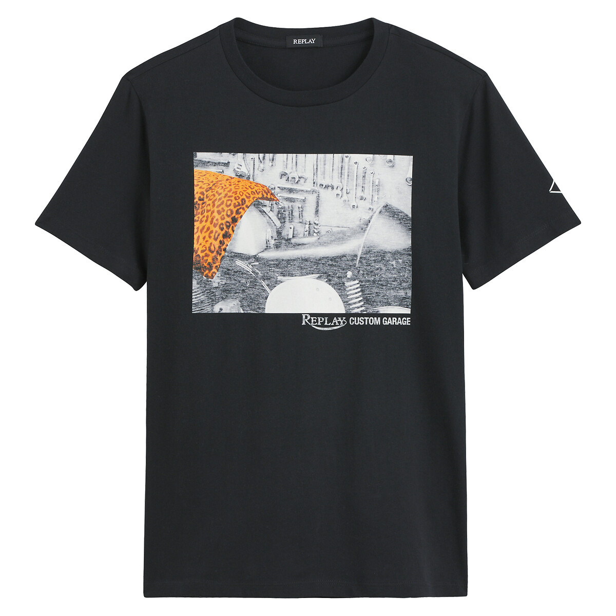 REPLAY<br>Camiseta com estampa