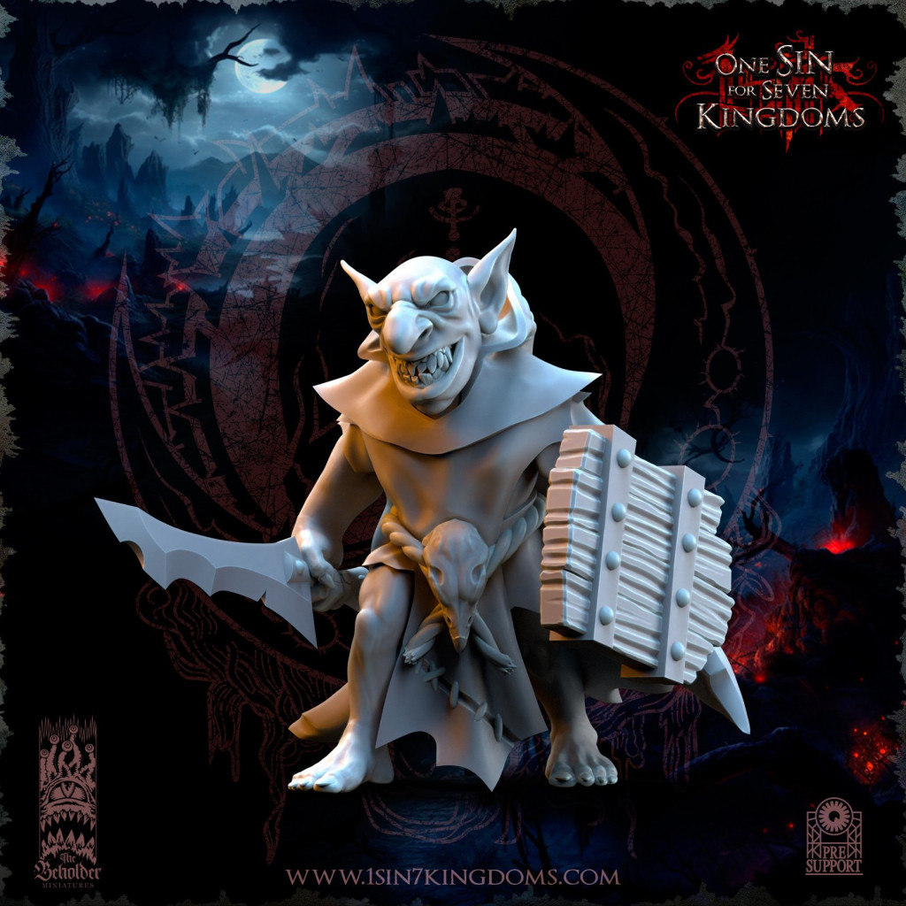 The Beholder Miniatures - Gobelins - Soldats