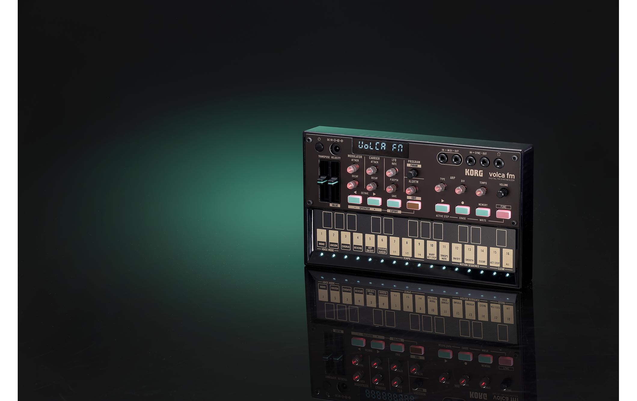Synthesizer Volca fm 2<br>Digitaler FM-Synthesizer der neusten Generation im Kompaktformat