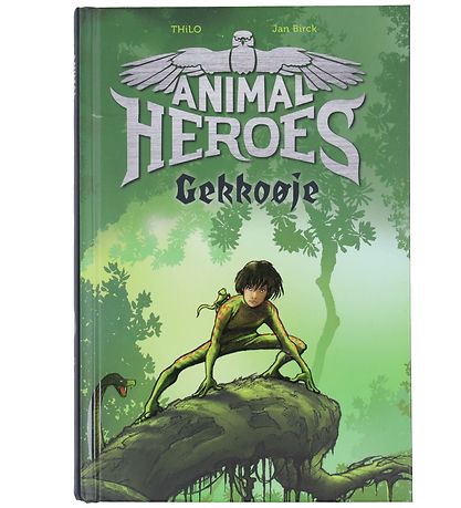Gads Forlag Bog - Animal Heroes - Gekko?je - Dansk