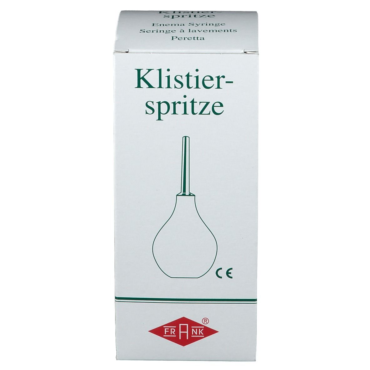 FRANK® Klistierspitzen birnförmig mit Kanüle Gr. 4 - 150 ml