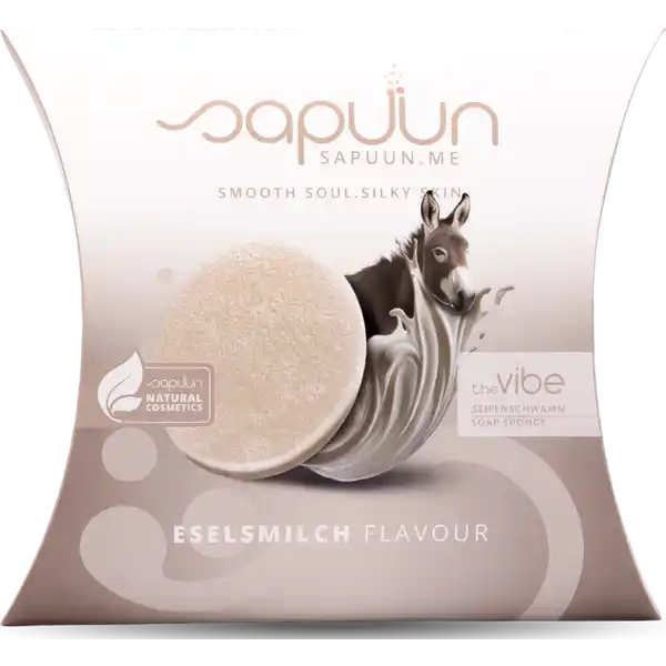 Seifenschwamm the vibe - Eselsmilch Flavour