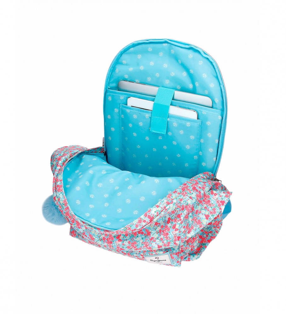 Pepe Jeans Mochila portaordenador Aide dos compartimentos  multicolor