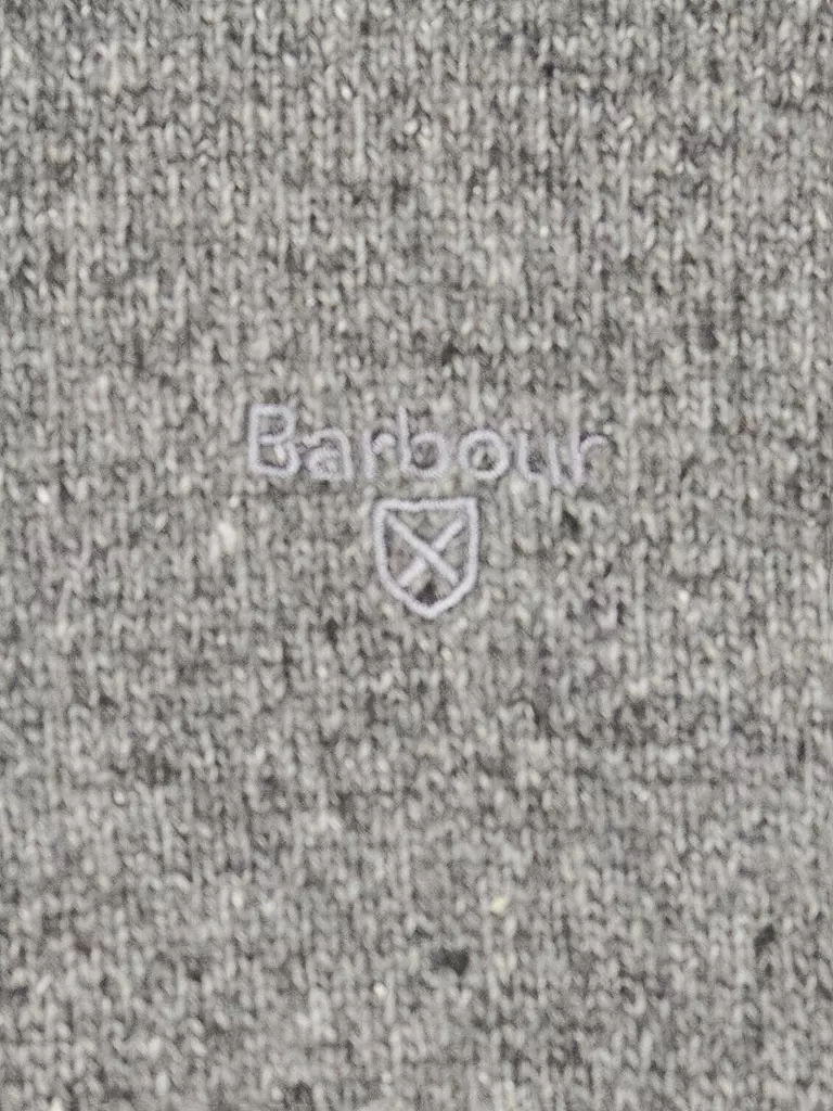 BARBOUR Pullover TISBURY grau