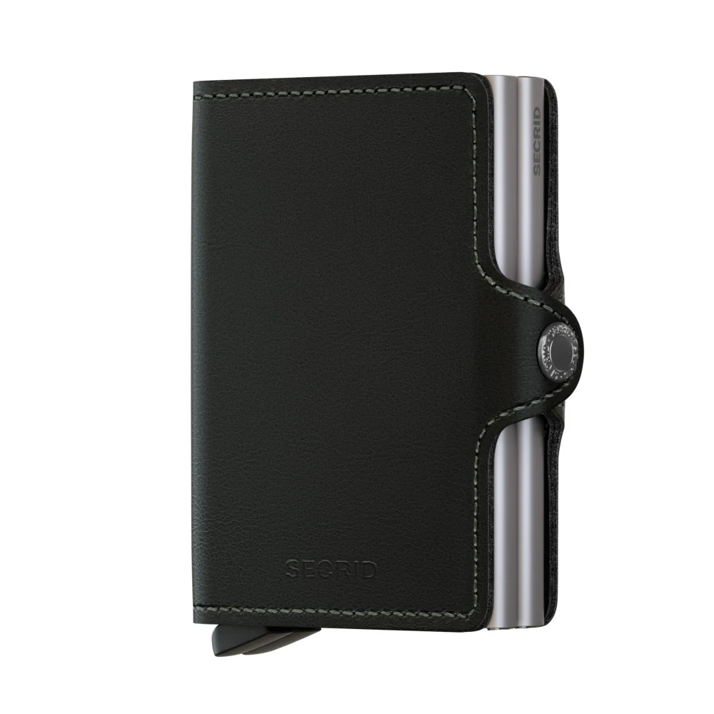 SECRID  Twinpung original med kortholder, 8-12 kort - Sort