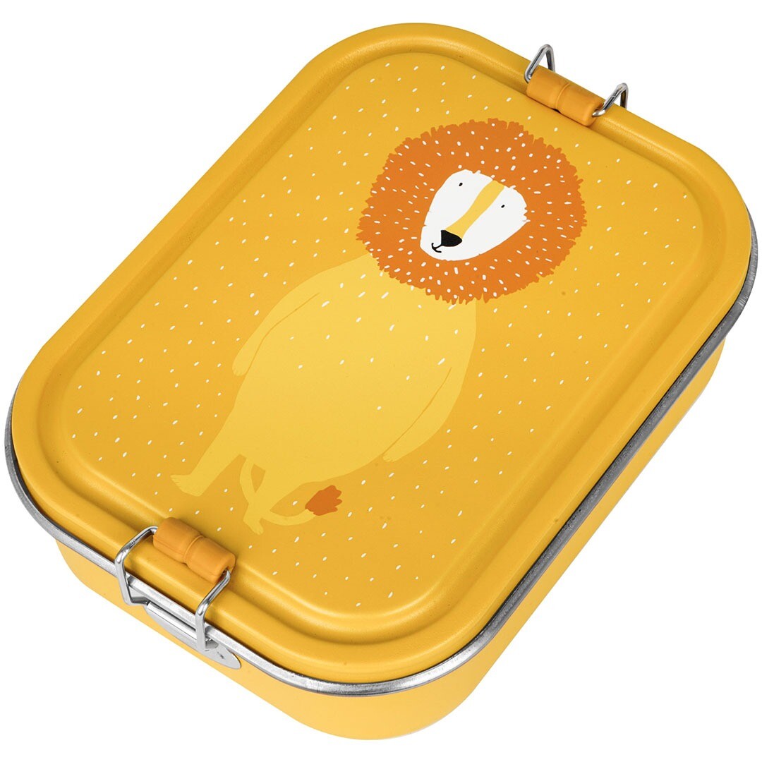 Trixie rvs broodtrommel mr. lion - 1200 ml