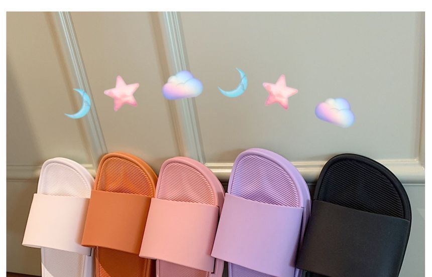 Honkizz - Matching effen pantoffels voor koppels