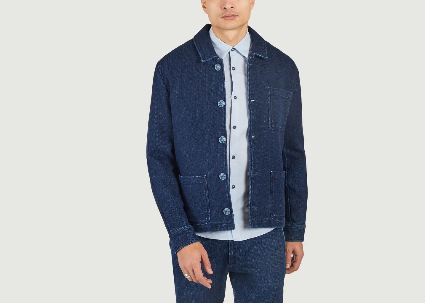 Veste de travail en coton biologique JagVi Rive Gauche