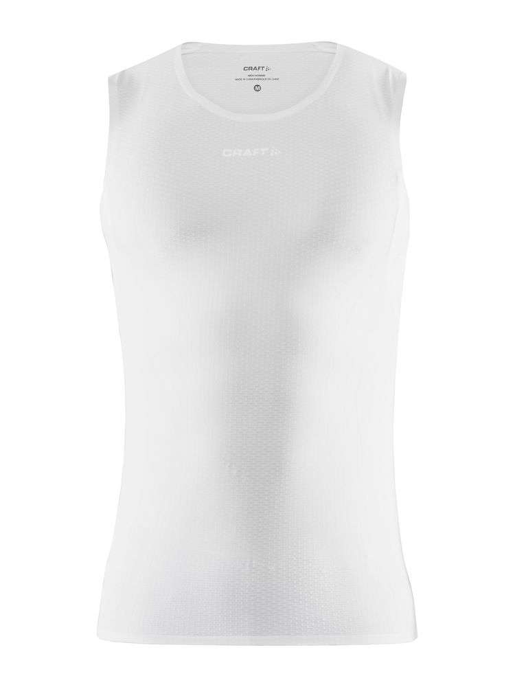 Craft Pro Dry Nanoweight Ondershirt Zonder Mouwen Wit Heren