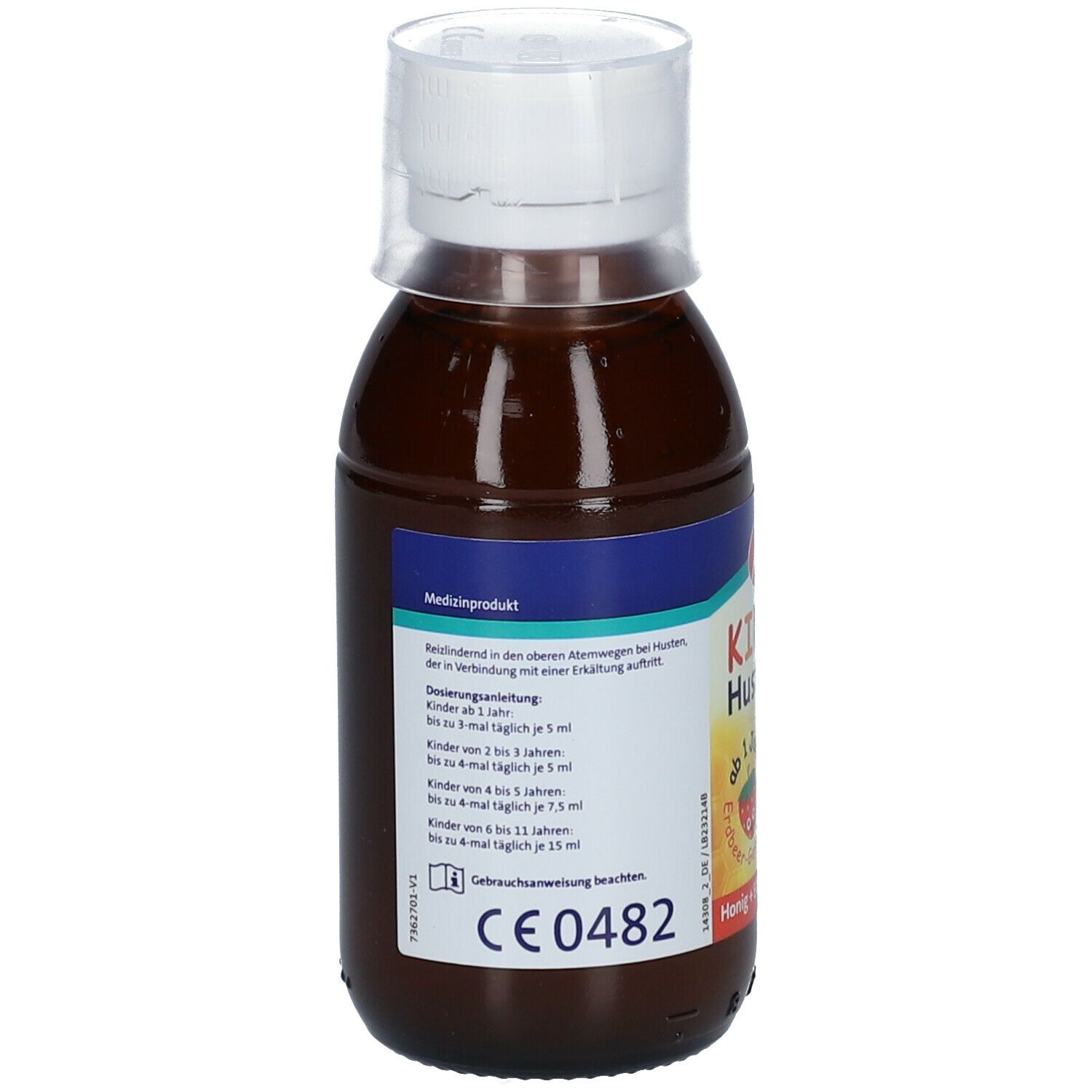 Abtei Kinder Husten Saft Erdbeere