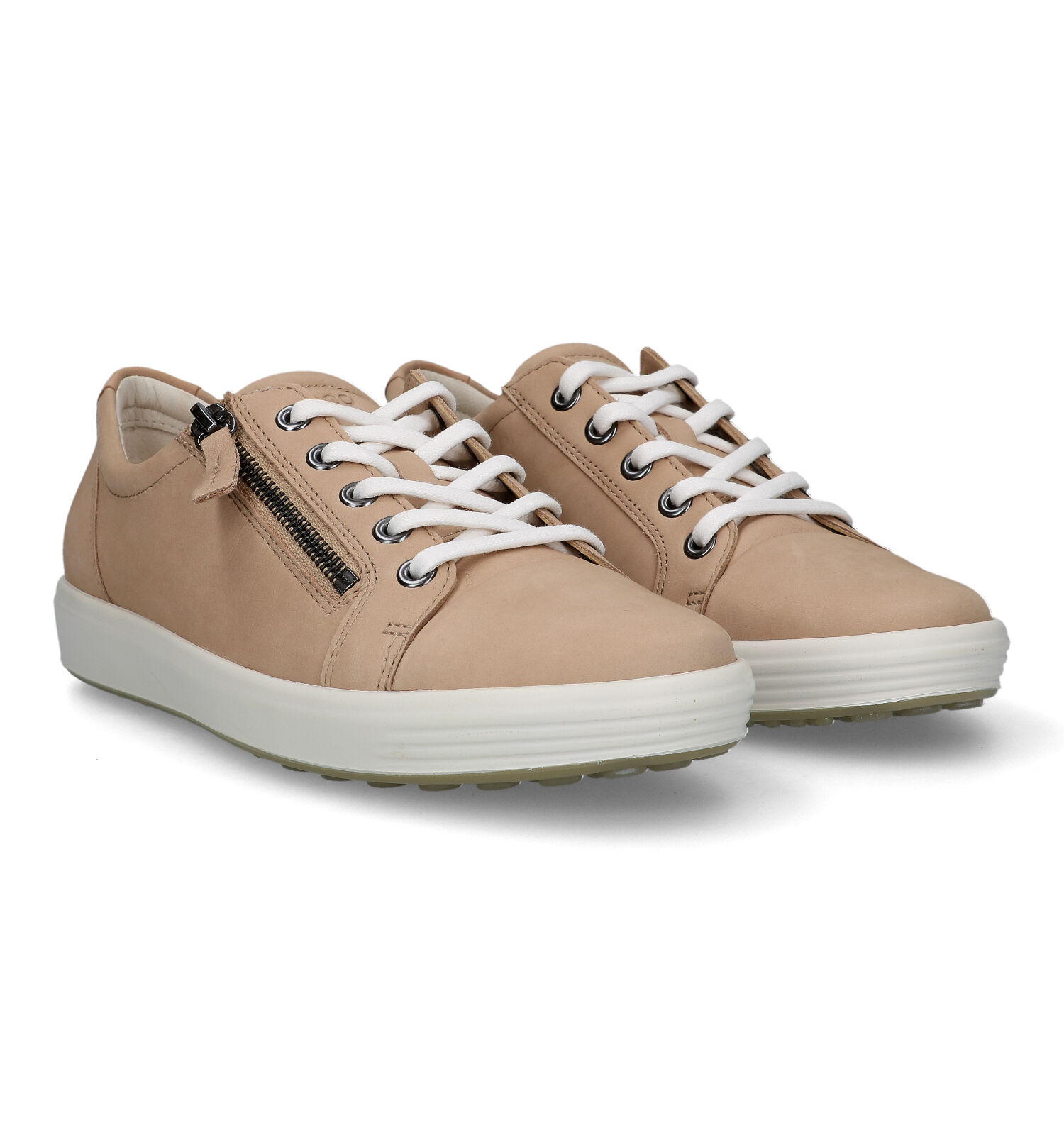 Veterschoenen beige
