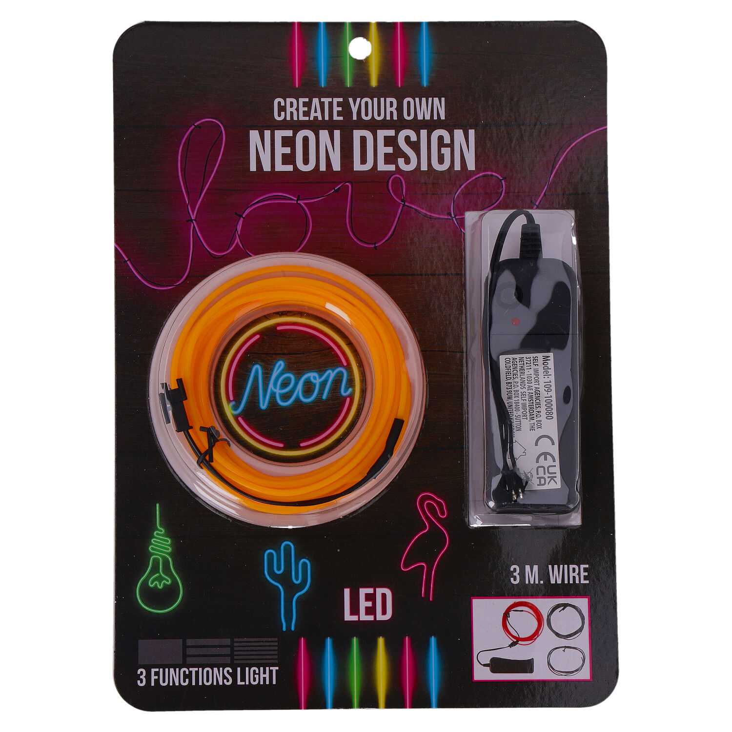 LED Beleuchtung Party Neon, 3m