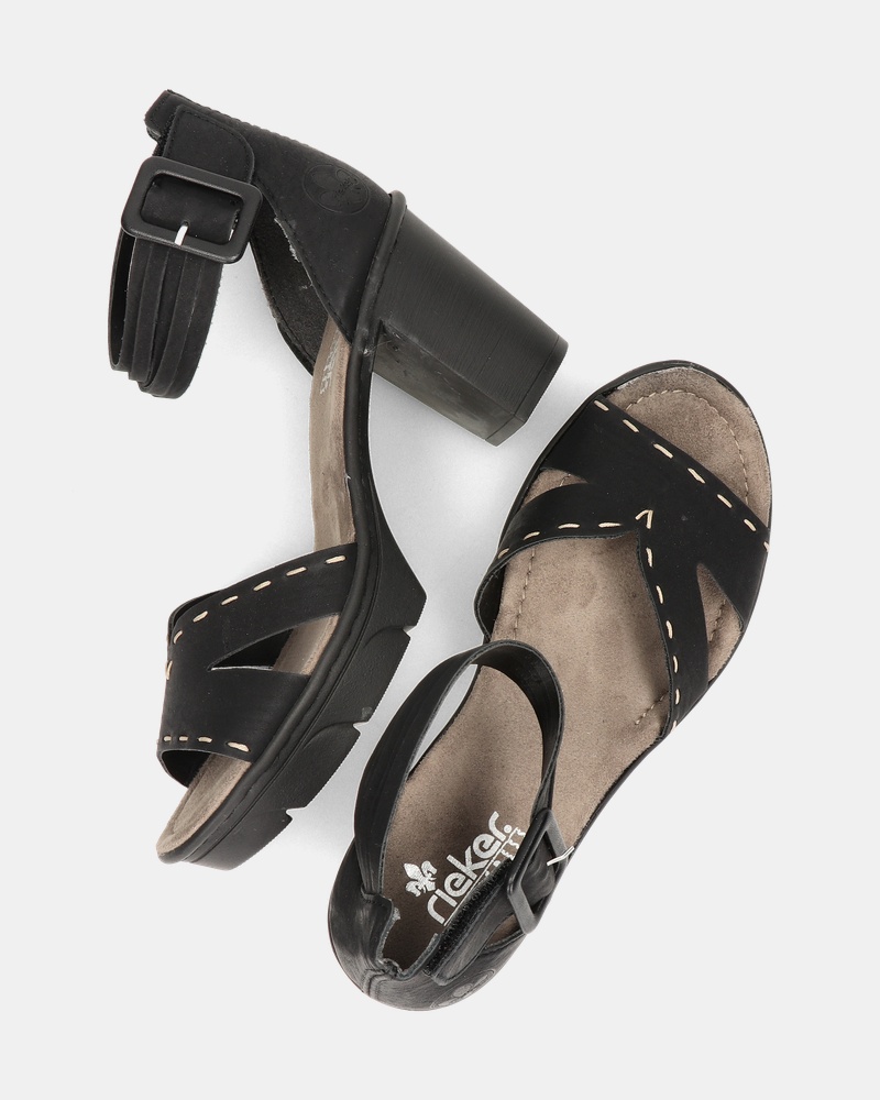 Rieker Pumps  - zwart