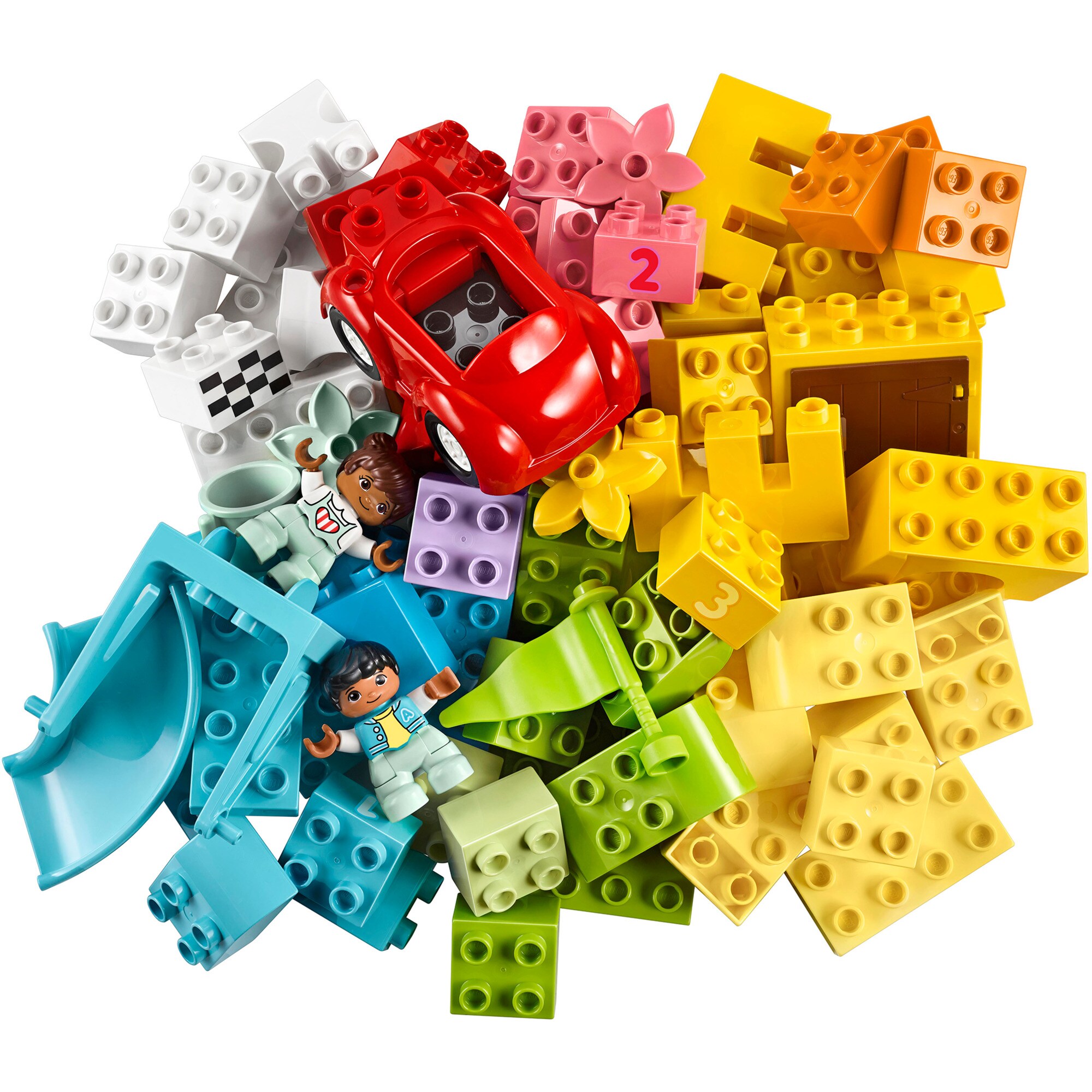 LEGO Konstruktionsspielzeug DUPLO Deluxe Steinebox