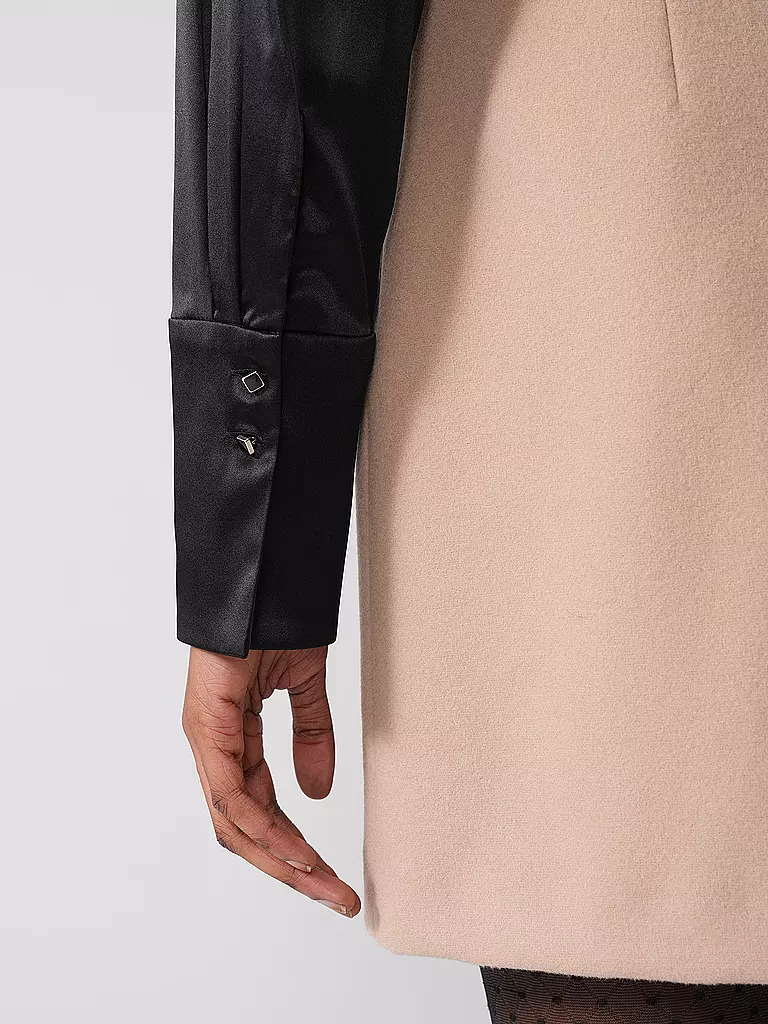MARC CAIN Seidenbluse schwarz