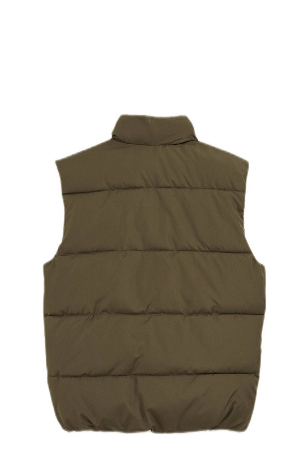 WE Fashion bodywarmer olijfgroen