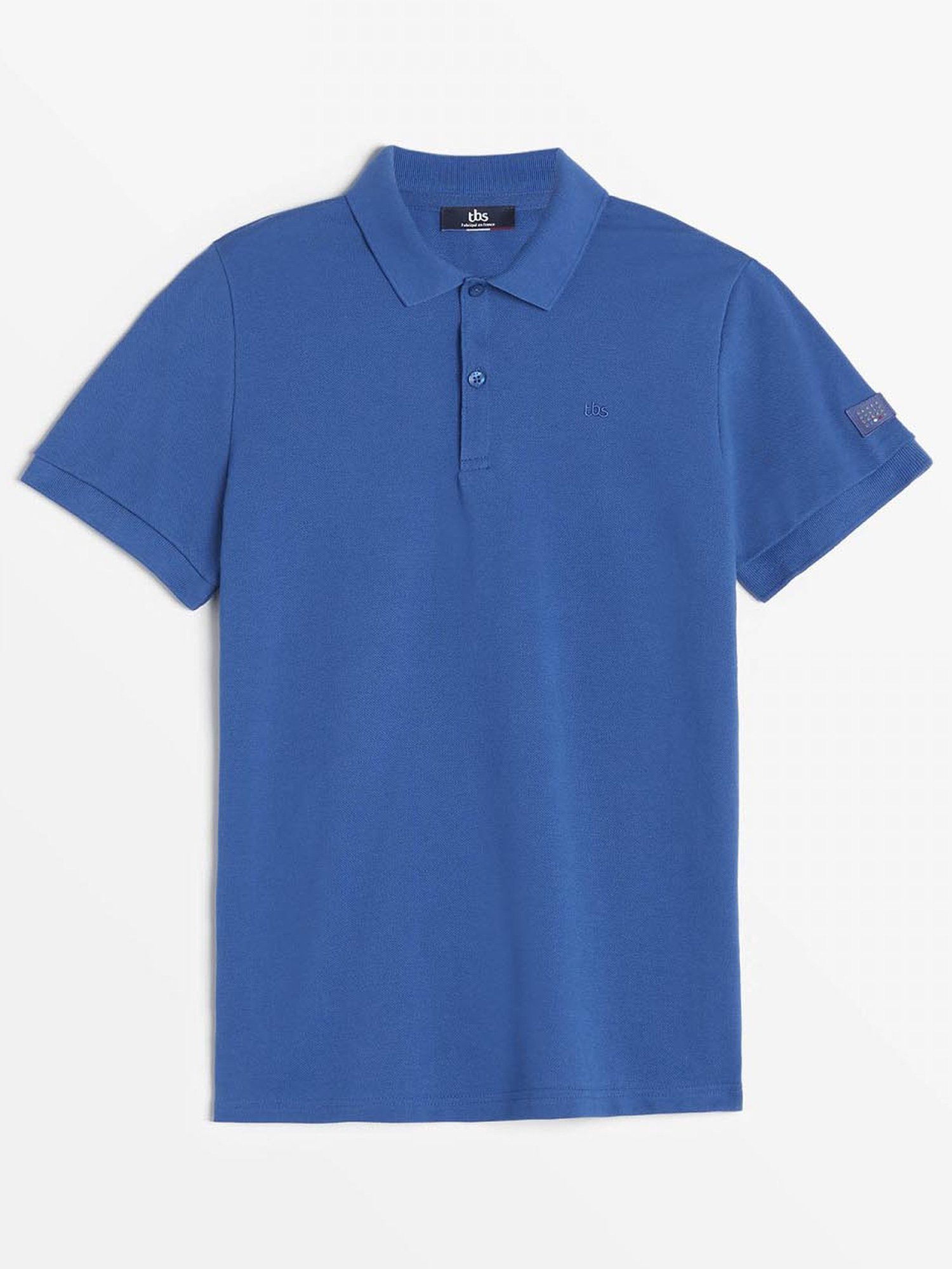 Polo Homme Fabriqué en France Bleu