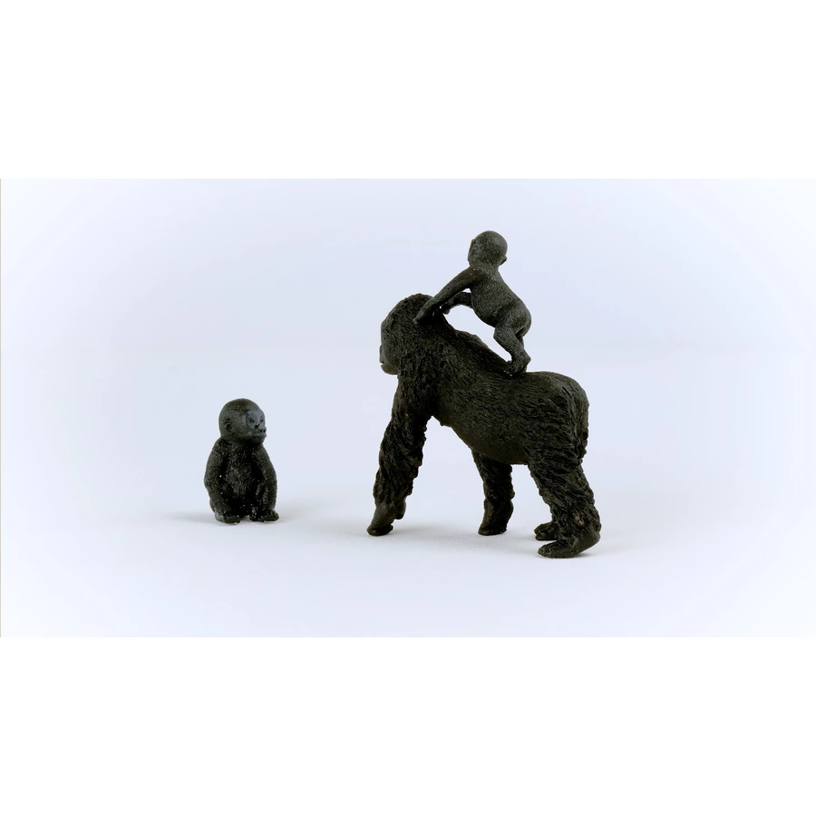 schleich® Flachland Gorilla Familie 42601
