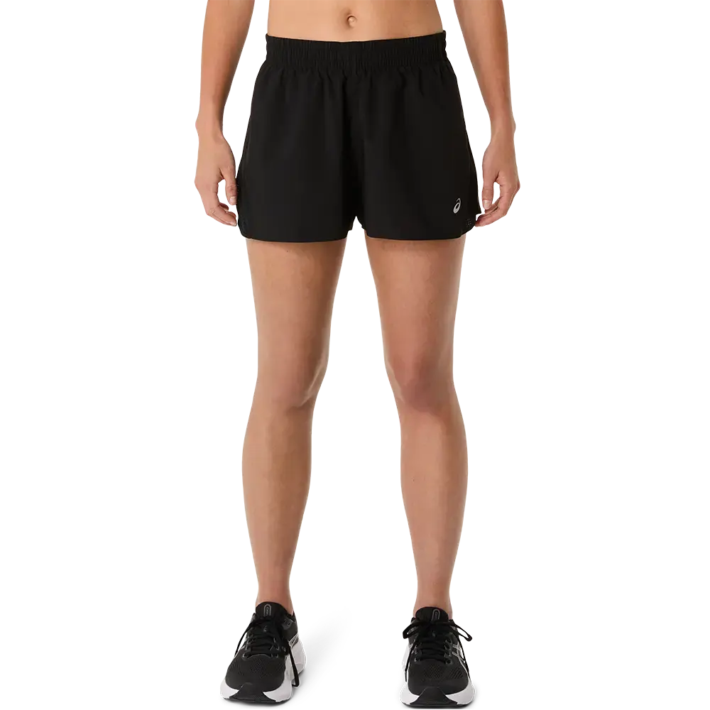 ASICS Core Split Hardloopbroek Kort Zwart Dames