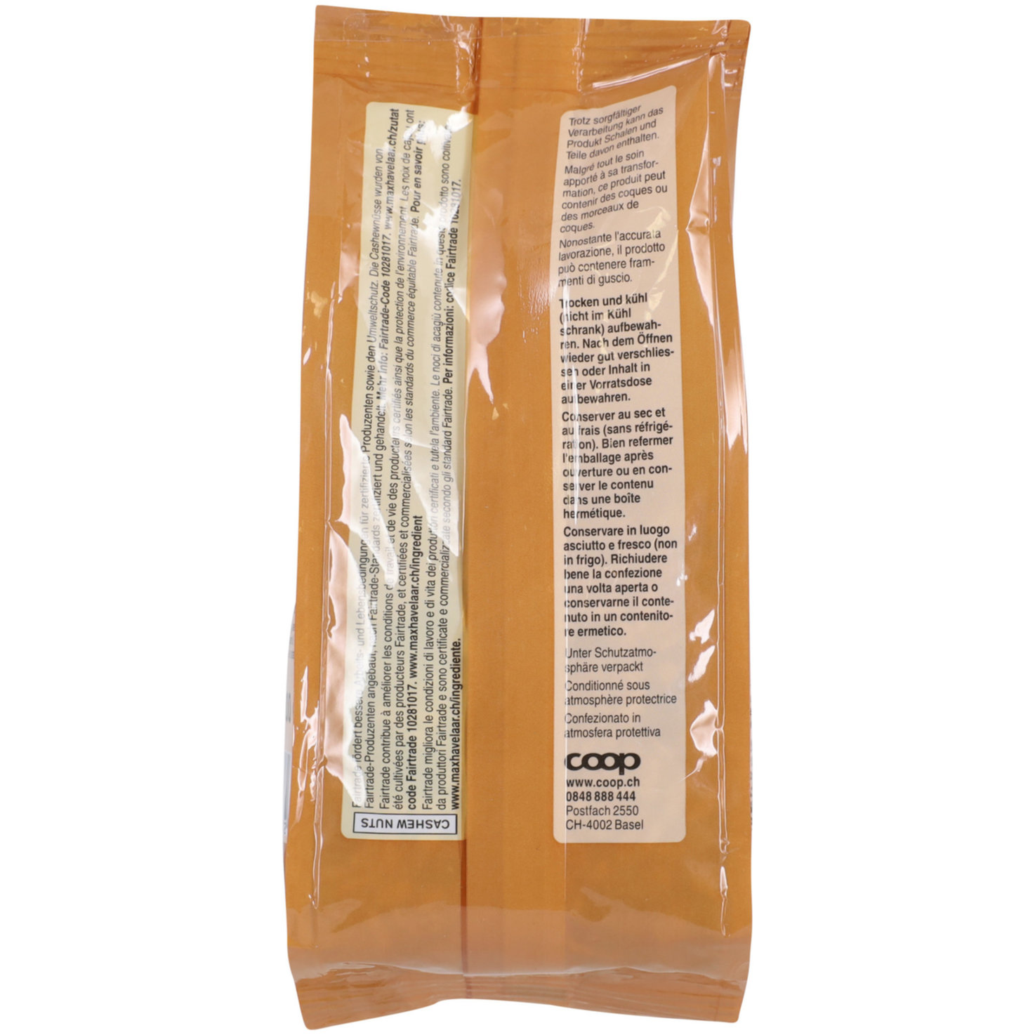 Fairtrade Prix Garantie Kernen Nuss Mix