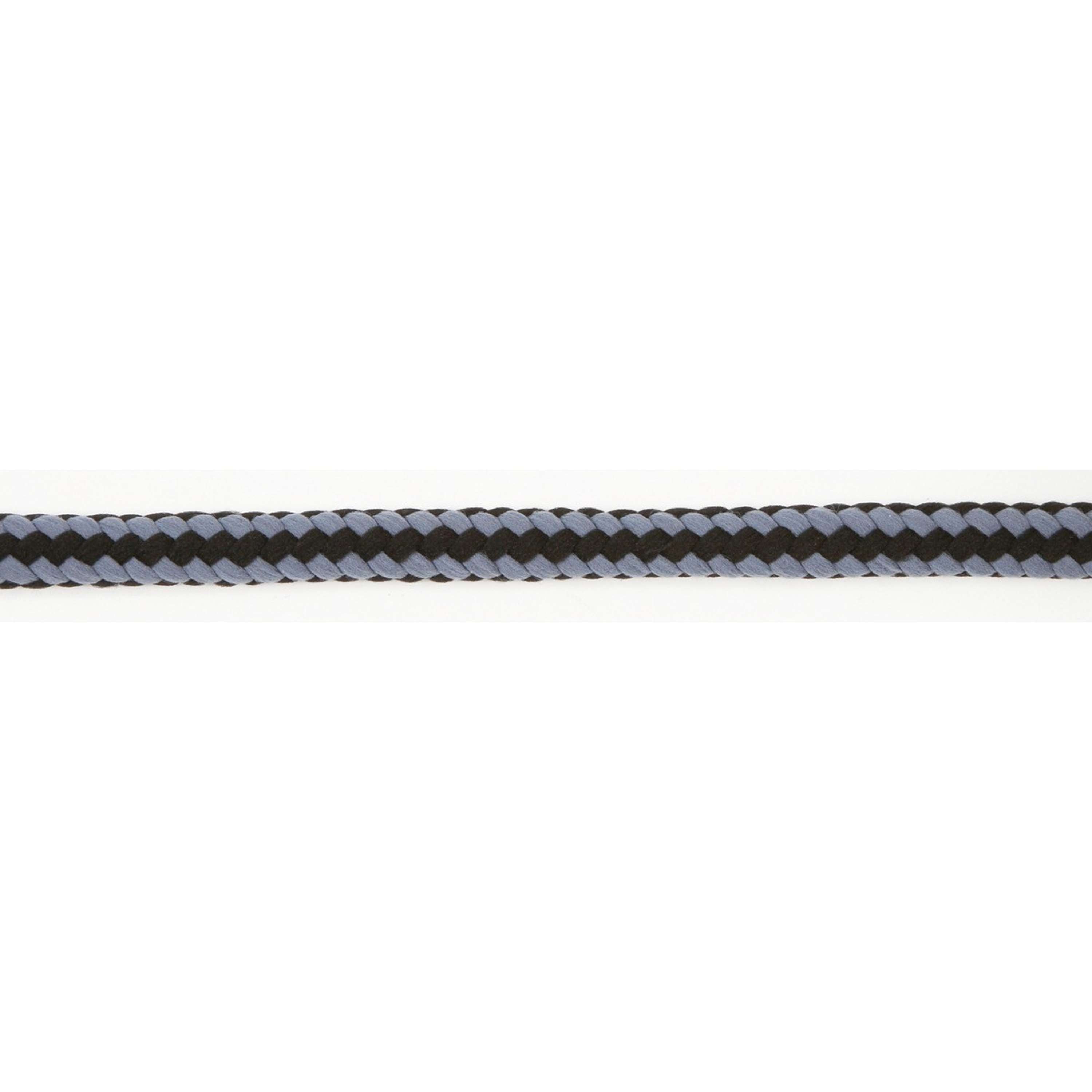 Covalliero Halstertouw Hippo Musketonhaak Zwart/Zilver