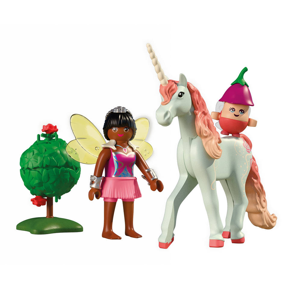 PLAYMOBIL verzameleenhoorn: Wolkenroos met fee 71841