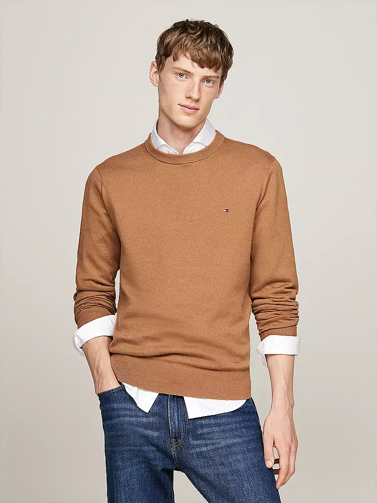 TOMMY HILFIGER Pullover camel