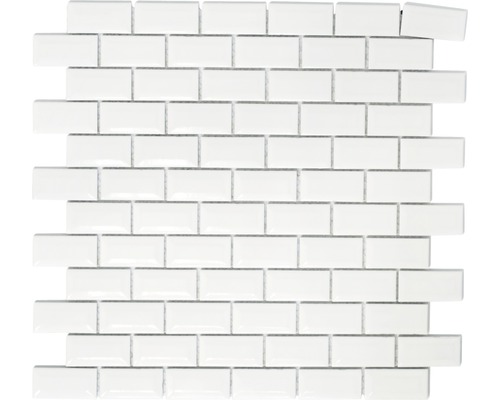 Keramisch mozaïek CBW 104 wit 30x30 cm