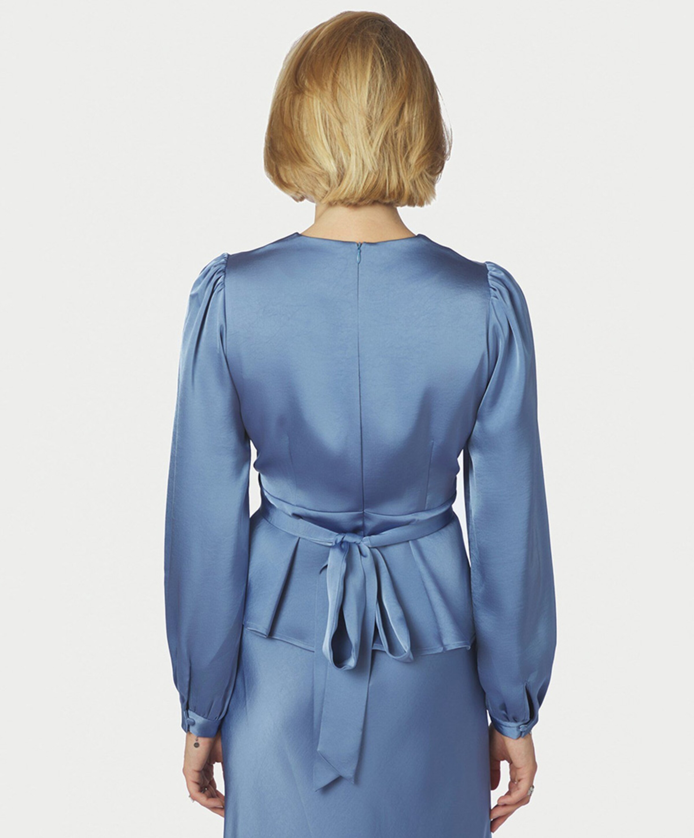 Neo Noir Dames blouse blauw