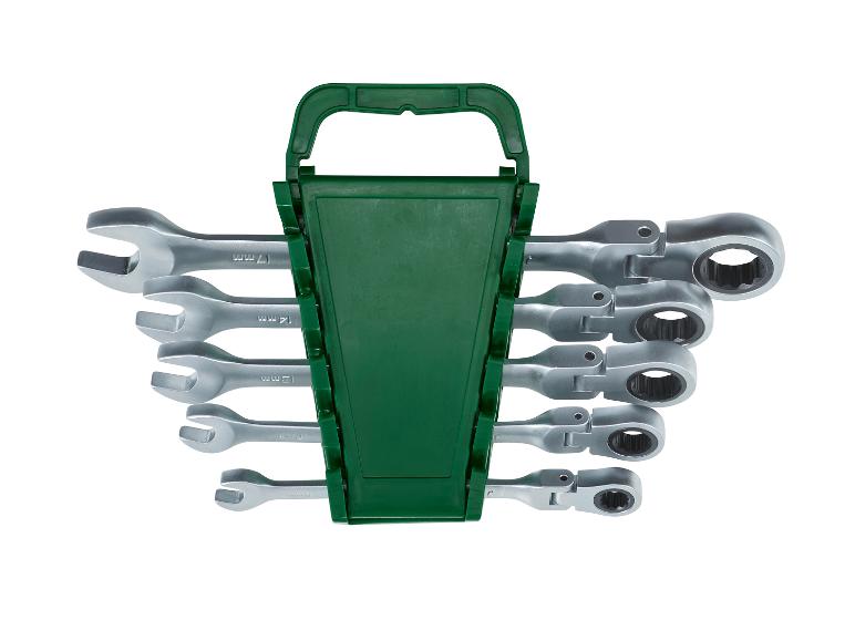 Steek- en ratelringsleutelset