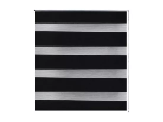 Store enrouleur tamisant 100 x 175 cm noir