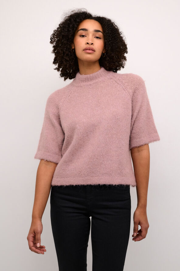Kaffe KAemilie Knit Pullover Mesa rose melange
