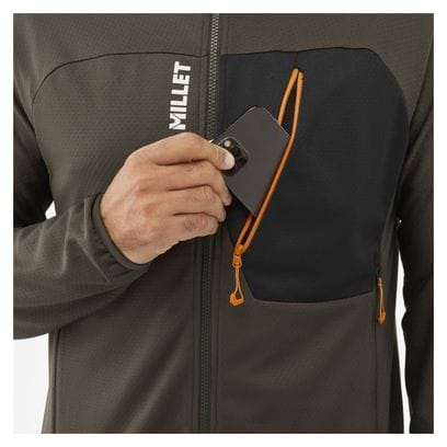 Polaire Millet Lokka Hoodie III Vert