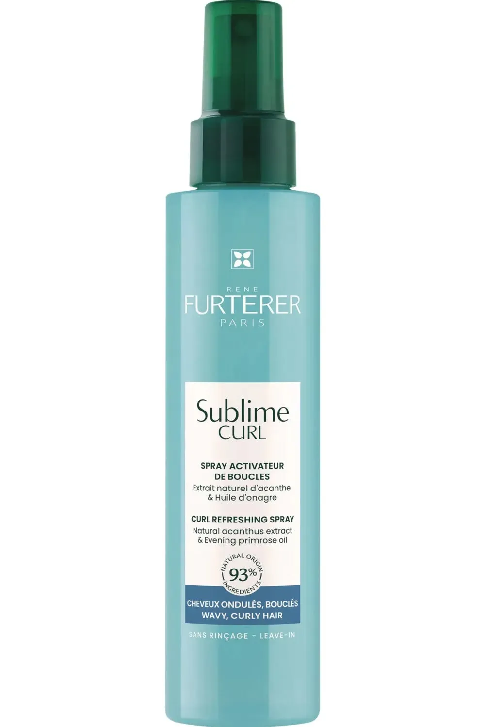 René Furterer Spray activateur de boucles sans rinçage Sublime Curl-150 ml