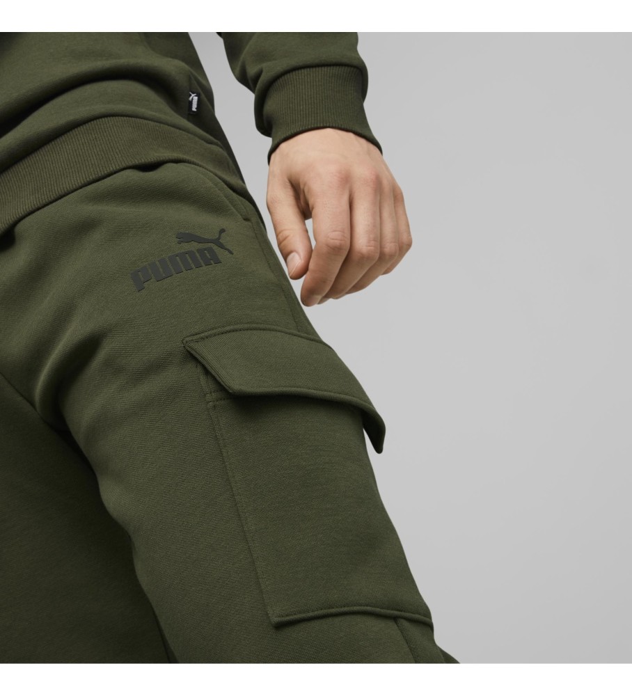 Calça cargo Puma Essentials, verde