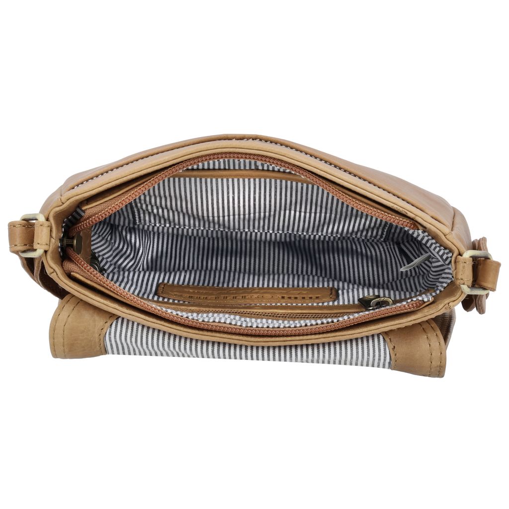 Hide & Stitches Daydreamer Schoudertas Cognac