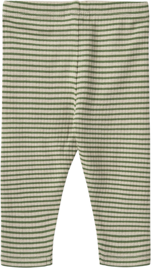 Wheat Jersey Leggings Jules Elm green stripe