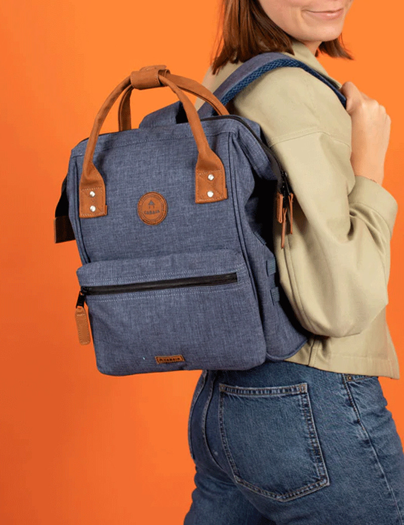 CABAIA SAC À DOS ADVENTURER MINI PARIS + 2 POCHETTES