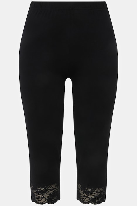 Capri, elastischer Spitzensaum, bis Gr. 66/68