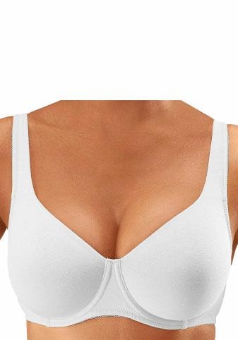 petite fleur Minimizer-BH, 2 Stücker Packung, mit Bügel aus Baumwolle
