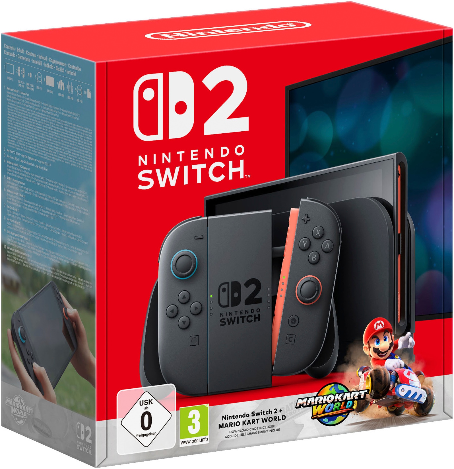 Nintendo Switch 2 Spielekonsole »Switch 2 + Mario Kart World« 256 GB Nintendo Switch 2
