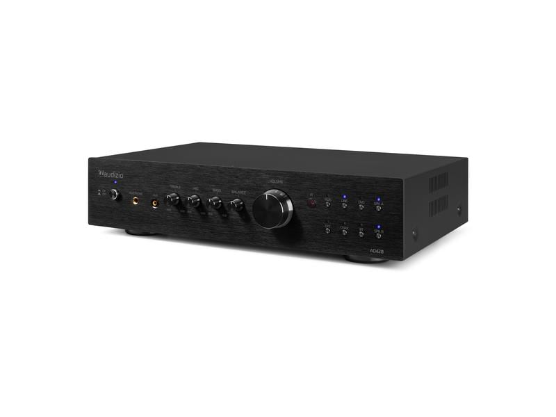 Audizio Stereo-Verstärker AD420B Schwarz Vielseitiger 4-Kanal-Verstärker mit grosser Funktionalität