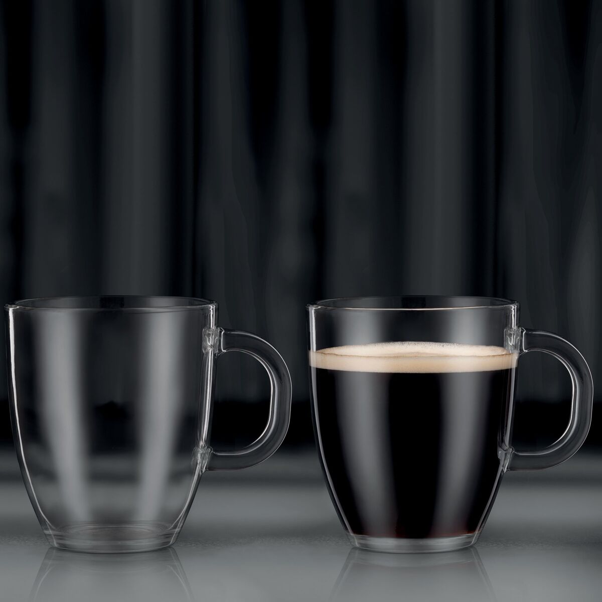 BISTRO, krus i glass, 0,35 l - 6 stk.
