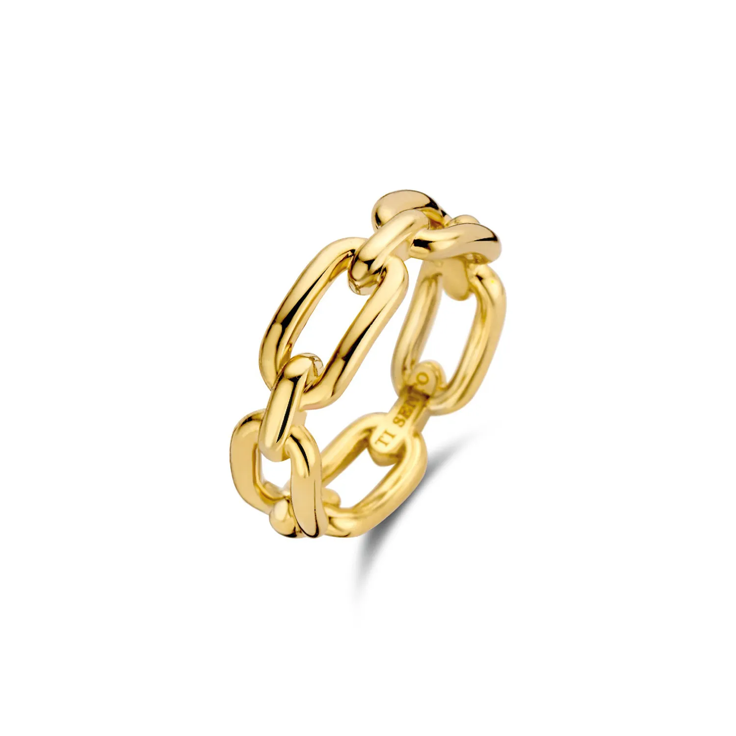 Ti Sento Milano Ring 18 kt. Forgyldt Sølv 12205SY